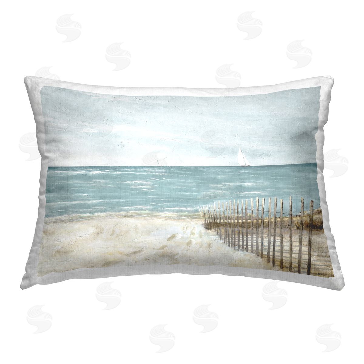 Ruane Manning | Beach Footprints & Fence