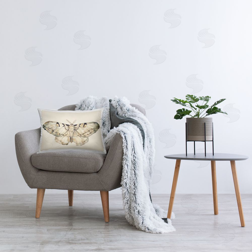Petal Prints Design | Dusty Beige Moth
