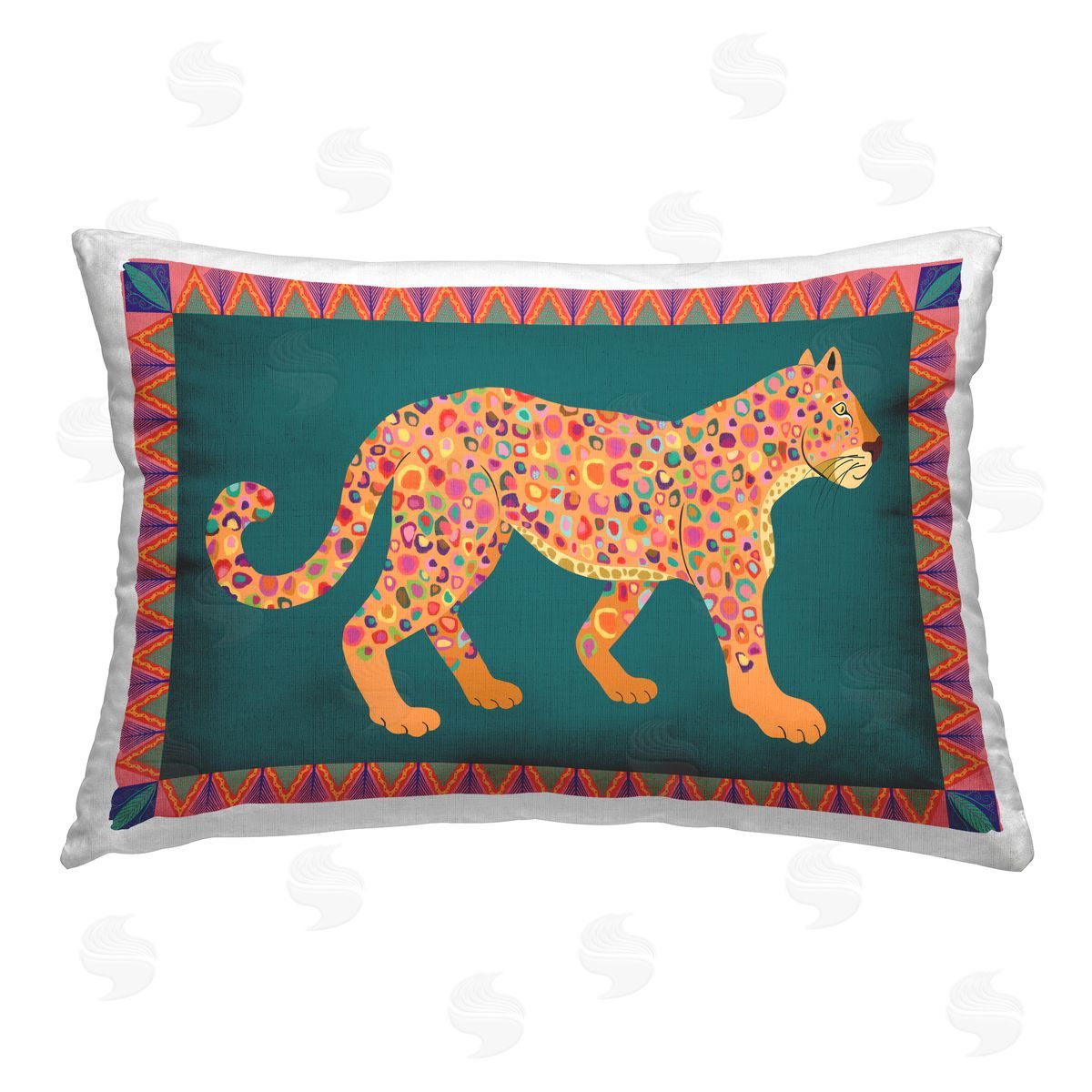 Darlene Seale | Bold Patterned Lion