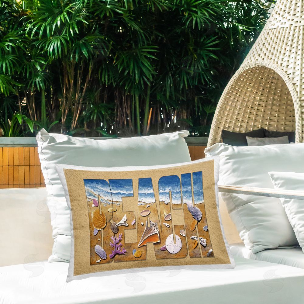 Art Brands Holdings LLC. | Outlined Beach Letters