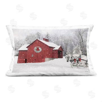 Lori Deiter | Snow Covered Red Barn