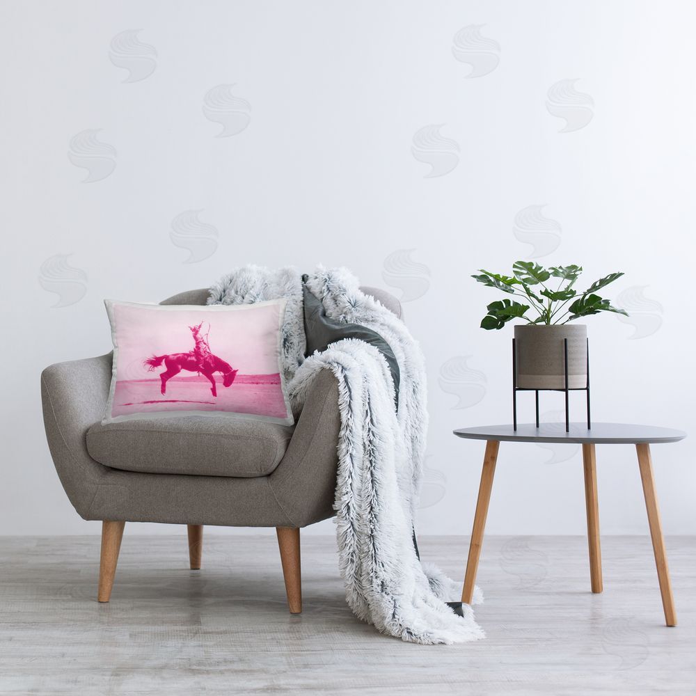 Stupell Studio | Pink Galloping Cowgirl