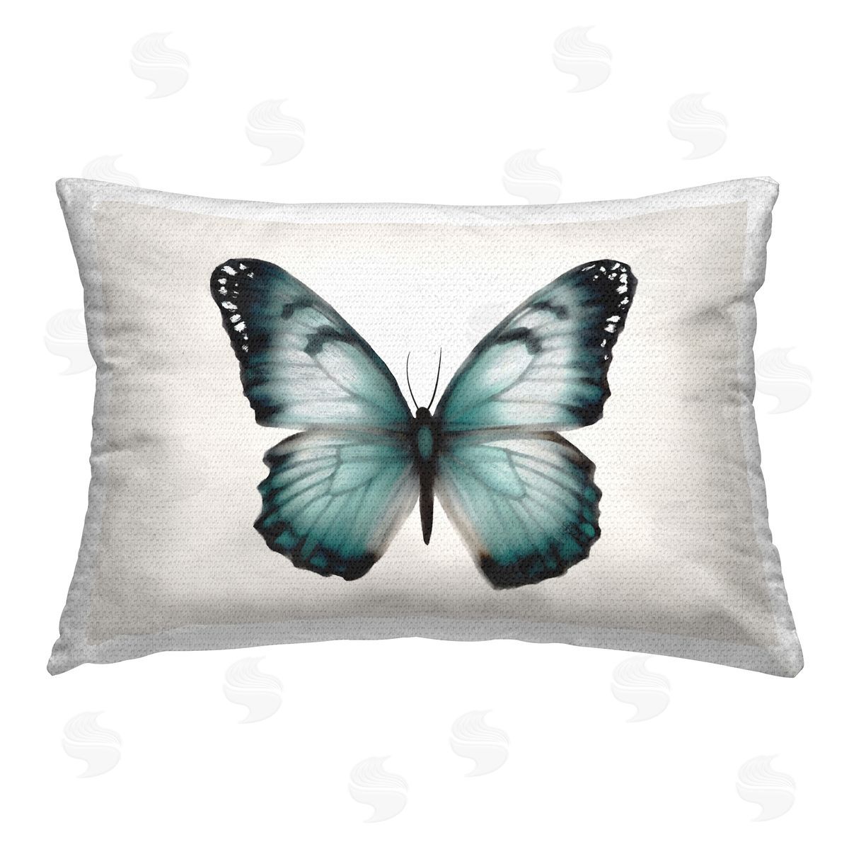 Elizabeth Medley | Teal Symmetrical Butterfly
