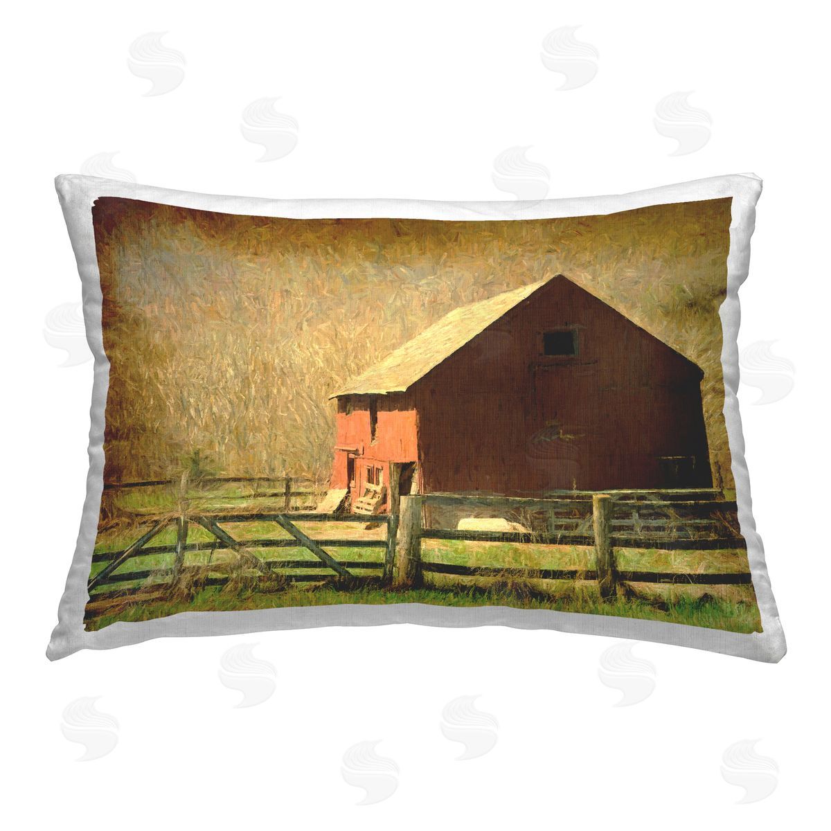 Graffi*tee Studios | Red Barn Distressed Pattern