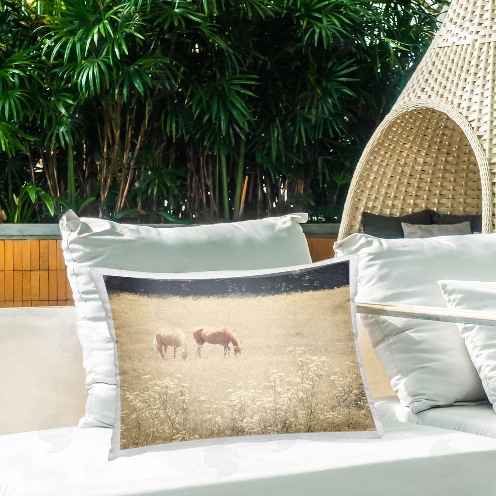 Graffi*tee Studios | Pair of Horses Grazing