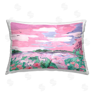 Melissa Wang | Pastel Unicorns Landscape