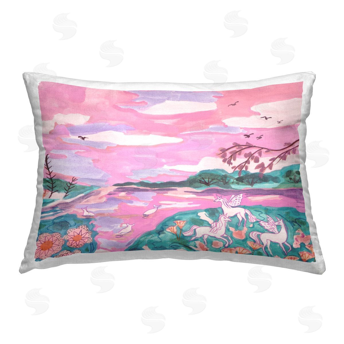 Melissa Wang | Pink Whimsical Unicorns