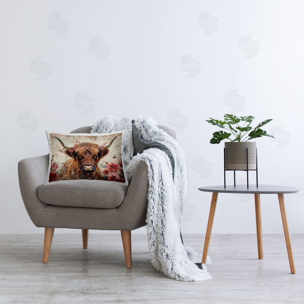 LSR Design Studio | Highland Cow in Spring