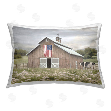 Amber Sterling | Patriotic Barn & Cow