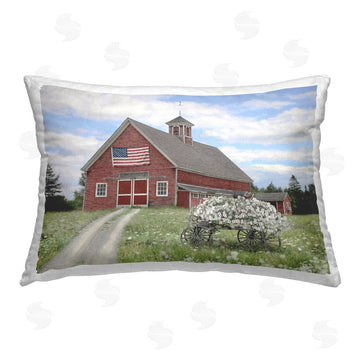 Lori Deiter | Barn with Floral Wagon