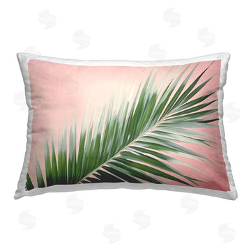 Arlington Prints | Whispy Palm Leaf on Pink