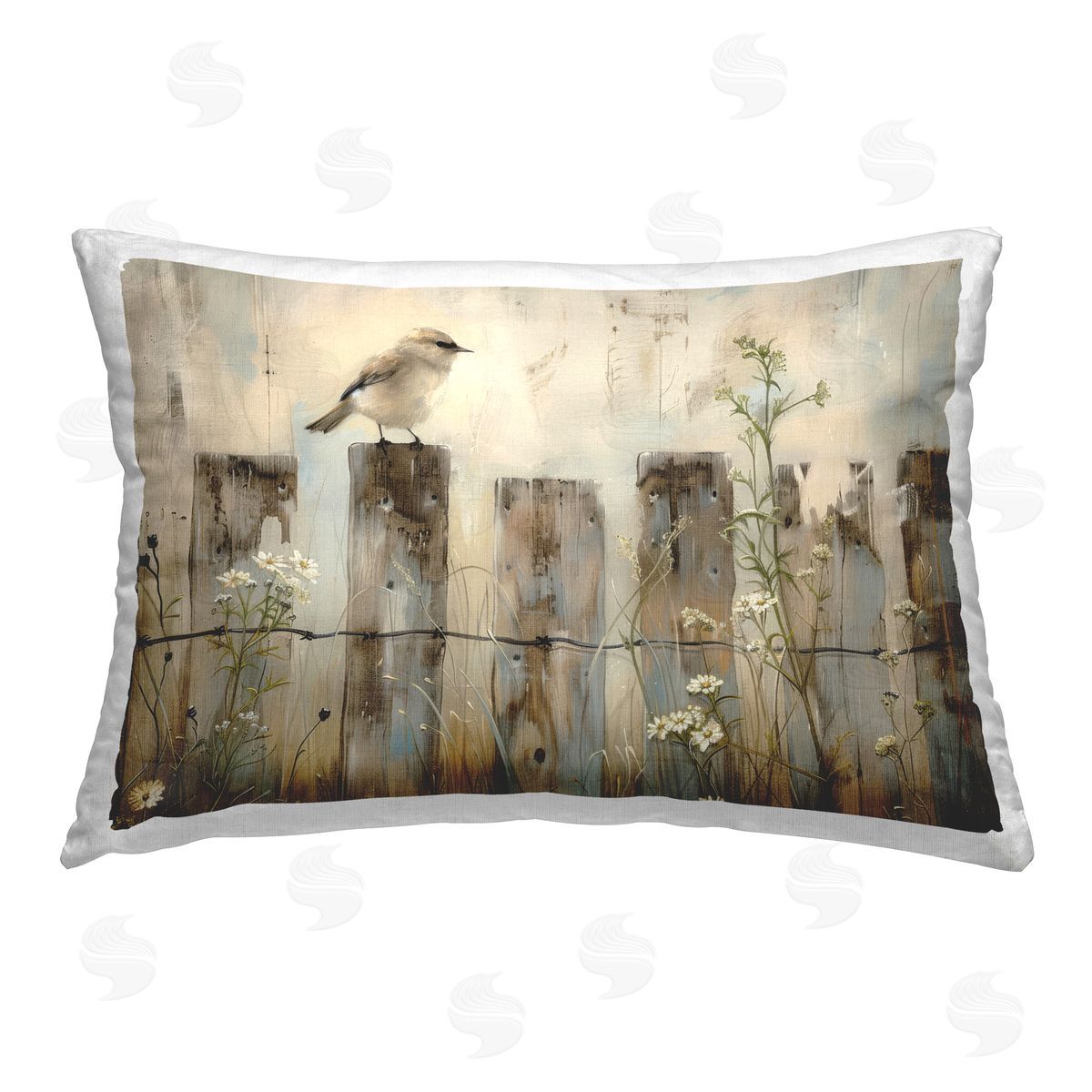 Arlington Prints | Fence Perched Country Bird