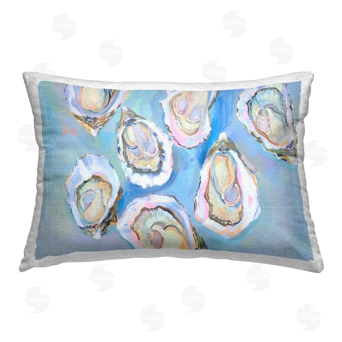 Arlington Prints | Pastel Oysters on Blue