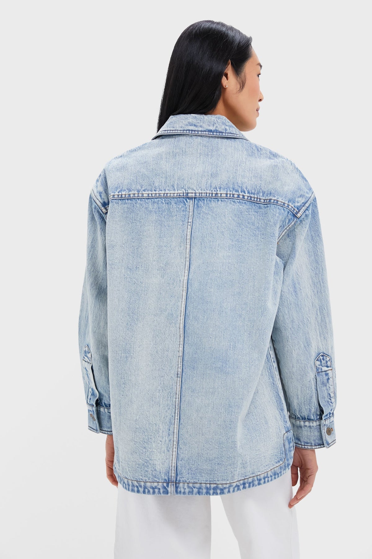 Light Wash Denim Reese Barn Jacket
